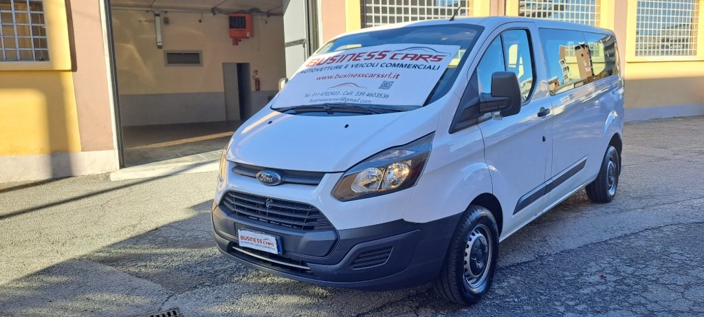 Ford TRANSIT CUSTOM 2.0 TDCI 130 CV COMBI PASSO LUNGO ENTRY - OMOLOGATO 9 POSTI CON 6 SEDILI